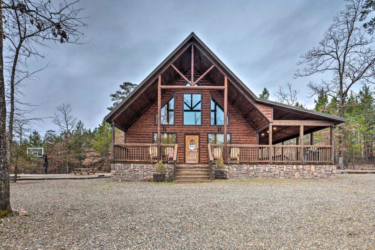 Penny Lane Lodge Broken Bow Cabin Less Than 6 Mi To Lake Exteriör bild